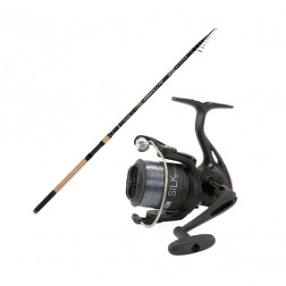 Combo bombarda Alcedo Absolute X Match 4.20 mt 8 gr + Mulinello Lineaeffe Silk Evolution 4000 Combo bombarda Alcedo Absolute X Match 4.20 mt 8 gr + Mulinello Lineaeffe Silk Evolution 4000