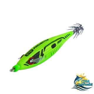 Egi DTD Projectile Full Color mis 3.0 col Fluo Green Egi DTD Projectile Full Color mis 3.0 col Fluo Green