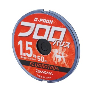 Daiwa D-Fron Fluorcabon 50 mt 0.148 mm Daiwa D-Fron Fluorcabon 50 mt 0.148 mm