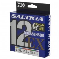 Trecciato Daiwa UVF SALTIGA DURASENSOR x12EX+Si3 PE 3 300 mt 0.26 mm multicolor