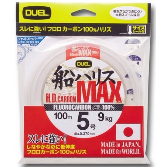 Fluorcarbon Duel H.D. Carbon MAX 100 mt 0.40 mm Fluorcarbon Duel H.D. Carbon MAX 100 mt 0.40 mm