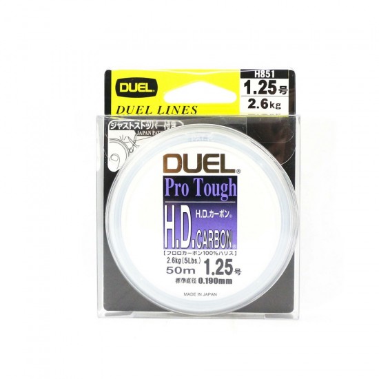 Fluorcarbon Duel H.D. Carbon 50 mt 0.435 mm Fluorcarbon Duel H.D. Carbon 50 mt 0.435 mm