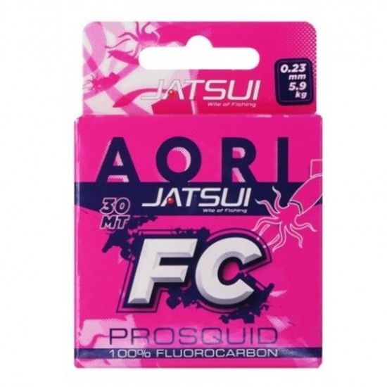 FLUORCARBON JATSUI AORI FC PRO SQUID 30 mt 0.23 mm FLUORCARBON JATSUI AORI FC PRO SQUID 30 mt 0.23 mm