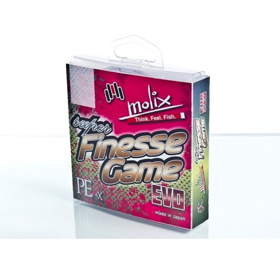 Trecciato Molix Super Finesse Game EVO 150 mt 0.165 mm col bordeaux-white Trecciato Molix Super Finesse Game EVO 150 mt 0.165 mm col bordeaux-white