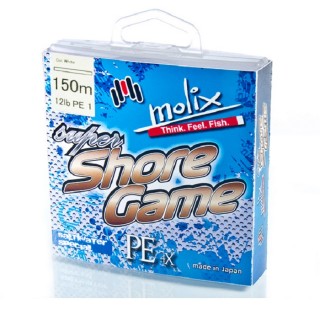 Trecciato Molix Super Shore Game 150 mt 0.165 mm col white Trecciato Molix Super Shore Game 150 mt 0.165 mm col white
