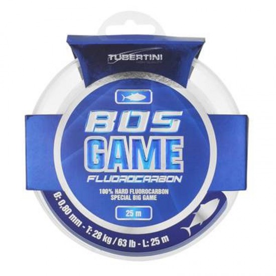 Fluorcarbon Tubertini BOS Game 25 mt 0.50 mm Fluorcarbon Tubertini BOS Game 25 mt 0.50 mm