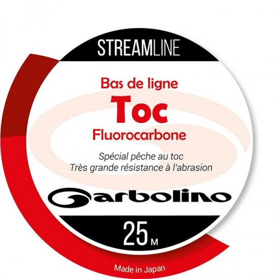 Fluorcarbon Garbolino TOC 25 mt 0.14 mm Fluorcarbon Garbolino TOC 0.14 mm 25 mt