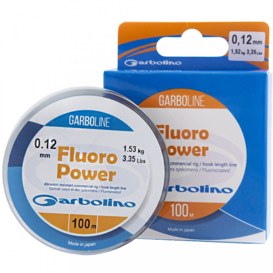 Fluorine Garbolino Fluoro Power 100 mt 0.22 mm Fluorine Garbolino Fluoro Power 100 mt 0.22 mm