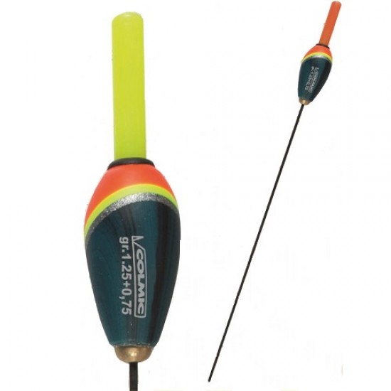 Colmic galleggiante piombato Lerici 3.00 gr (2.25 + 0.75 gr)