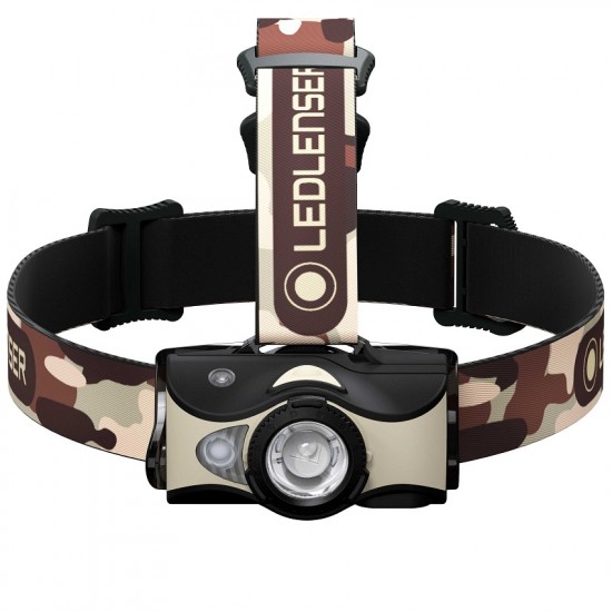 Led Lenser lampada frontale MH8 col Black/Sand 600 LMN (ricaricabile) Led Lenser lampada frontale MH8 col Black 600 LMN