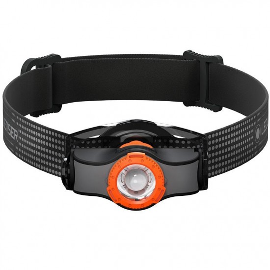 Led Lenser lampada frontale MH3 col Black Orange 200 LMN