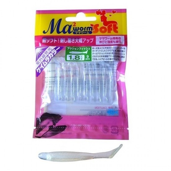 Artificiali Maria MaWorm Action Fish 1.8 col S/K Artificiali Maria MaWorm Action Fish 1.8 col S/K