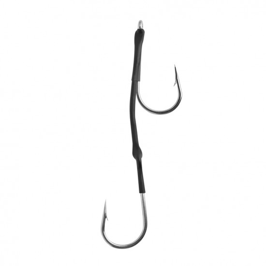 Montatura per Kona Rig White Monkey 15 cm amo doppio Montatura per Kona Rig White Monkey 15 cm amo doppio