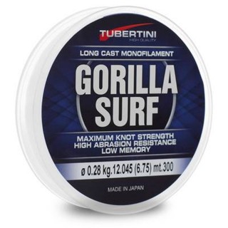Monofilo Tubertini Gorilla Surf 300 mt 0.26 mm Monofilo Tubertini Gorilla Surf 300 mt 0.26 mm