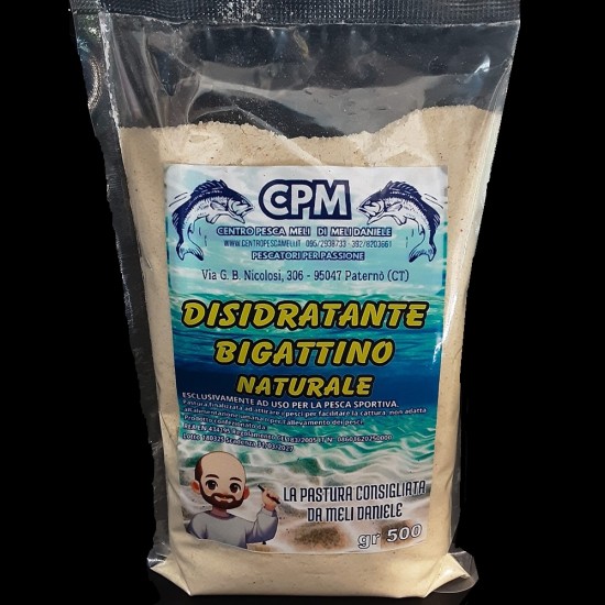 Bersaglio Centro Pesca Meli disidratante bigattino al naturale da 500 g