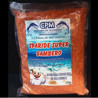 Pastura Bersaglio Centro Pesca Meli Super Sparide Gambero da 1 kg Pastura Bersaglio Centro Pesca Meli Super Sparide Gambero da 1 kg