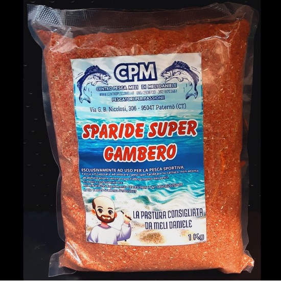 Pastura Bersaglio Centro Pesca Meli Super Sparide Gambero da 1 kg