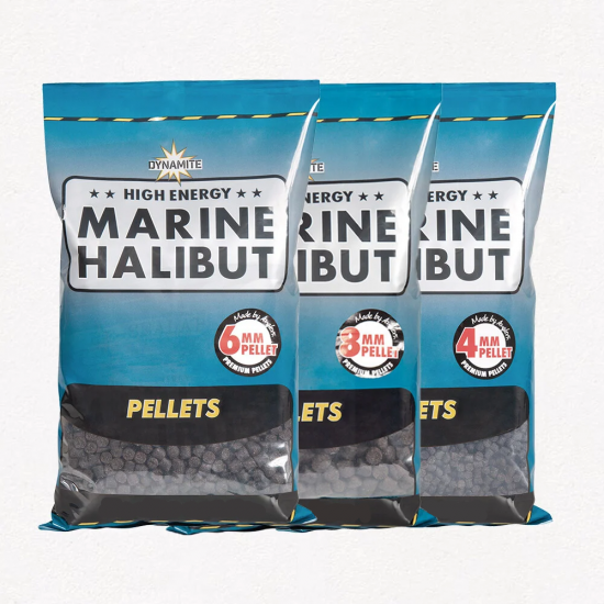 Pellet Dynamite Marine Halibut 3 mm conf da 900 gr