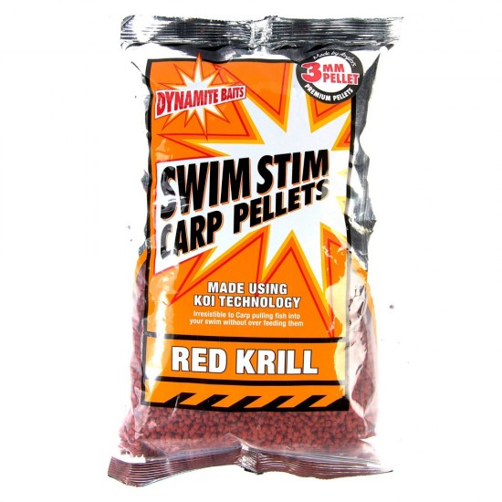 Pellet Dynamite Swim Stim Red Krill 3 mm conf da 900 gr