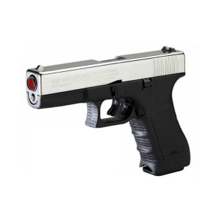 Pistola a salve Bruni mod. GAP nichel cal. 9 Pistola a salve Bruni mod. GAP nichel cal. 9