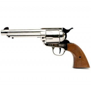 Pistola a salve Bruni mod. Revolver singola azione nikel cal. 380 Pistola a salve Bruni mod. Revolver singola azione nikel cal. 380