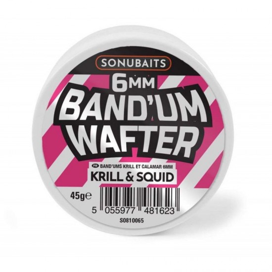 Sonubaits Band'um Wafter 6 mm Krill e Squid (conf da 45 gr)