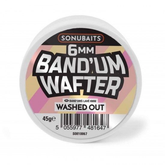 Sonubaits Band'um Wafter 6 mm Washed Out (conf da 45 gr)