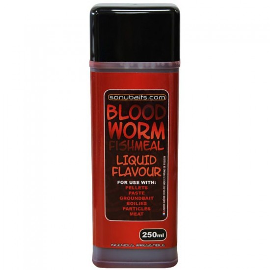 Sonubaits Liquid Bloodworm Flavour (conf da 250 ml) Sonubaits Liquid Bloodworm Flavour (conf da 250 ml)