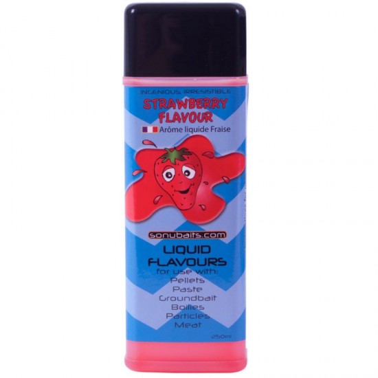 Sonubaits Liquid Strawberry Flavour (conf da 250 ml) Sonubaits Liquid Strawberry Flavour (conf da 250 ml)