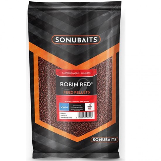 Sonubaits pellet Robin Red Feed 2 mm (conf da 900 gr)
