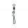 Tubertini girella con sgancio rapido TB7103 mis 10