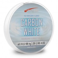 Fluorcarbon Tubertini Carbon White 50 mt 0.10 mm Fluorcarbon Tubertini Carbon White 50 mt 0.10 mm