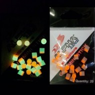 Alpha attrattore mini stick gum col arancio/fosfo (conf da 20 pz) Alpha attrattore mini stick gum col arancio/fosfo (conf da 20 pz)