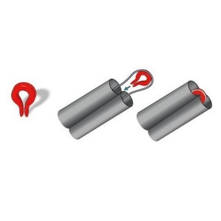 Ignesti sellette per elastico (conf da10 pz)