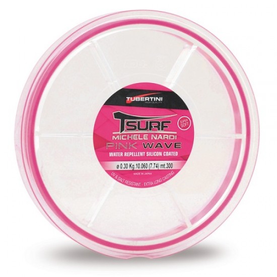 Monofilo Tubertini T-Surf Pink 300 mt 0.20 mm