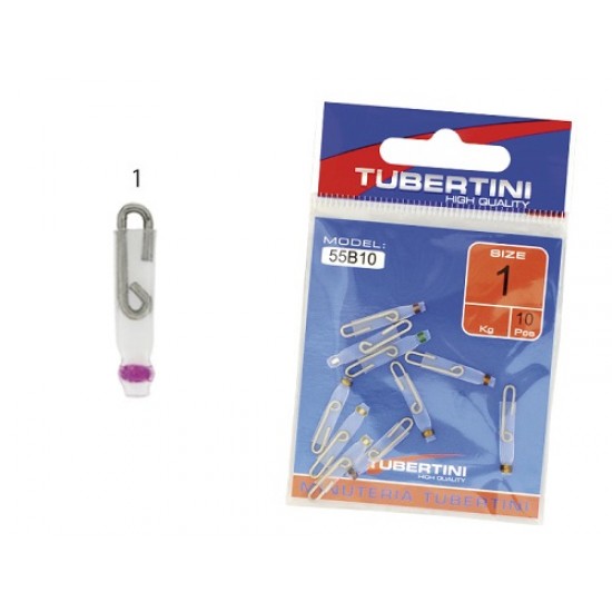 Tubertini attacco Snap 55B10 mis 1 (conf da 10 pz)