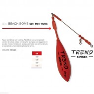 Trend piombo con astina e mini trave col rosso 100 gr (conf da 1 pz) Trend piombo con astina e mini trave col rosso 100 gr (conf da 1 pz)