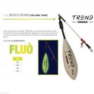Trend piombo con astina e mini trave col fluò 130 gr (conf da 1 pz) Trend piombo con astina e mini trave col fluò 130 gr (conf da 1 pz)