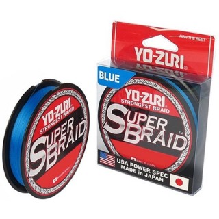 Trecciato Yo Zuri Super Braid 275 mt 0.28 mm col blue Trecciato Yo Zuri Super Braid 275 mt 0.28 mm col blue