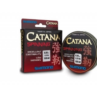 Monofilo Shimano Catana Spinning 150 mt 0.205 mm Monofilo Shimano Catana Spinning 150 mt 0.205 mm