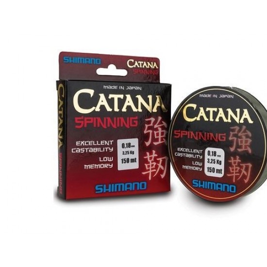 Monofilo Shimano Catana Spinning 150 mt 0.285 mm Monofilo Shimano Catana Spinning 150 mt 0.285 mm