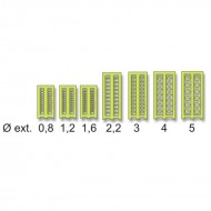 Stonfo perline elite fosforescenti mis 1.2 mm (conf da 80 pz) Stonfo perline elite fosforescenti mis 1.2 mm (conf da 80 pz)