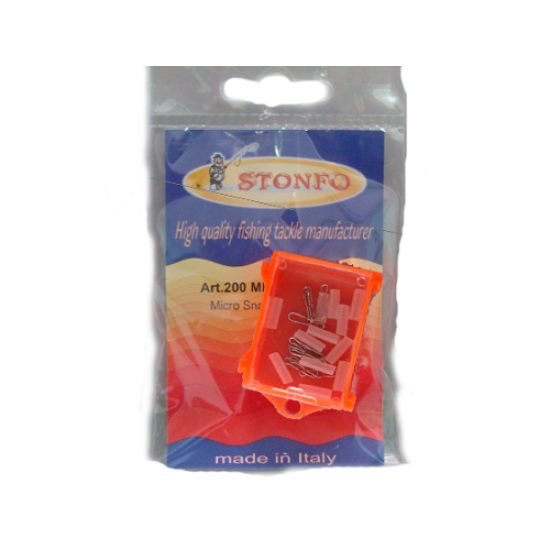 Stonfo microgancio mis 0 conf da 10 pz Stonfo microgancio mis 0 conf da 10 pz