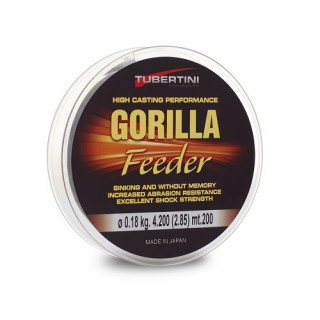 Monofilo Tubertini Gorilla Feeder 200 mt 0.25 mm Monofilo Tubertini Gorilla Feeder 200 mt 0.25 mm