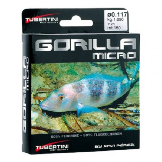 Monofilo Tubertini Gorilla Micro 150 mt 0.205 mm