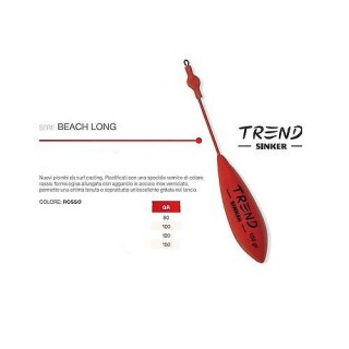 Trend piombo con astina col rosso 100 gr (conf da 1 pz) Trend piombo con astina col rosso 100 gr (conf da 1 pz)