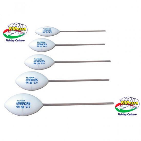 Filpesca bombarda galleggiante Maracas 25 gr