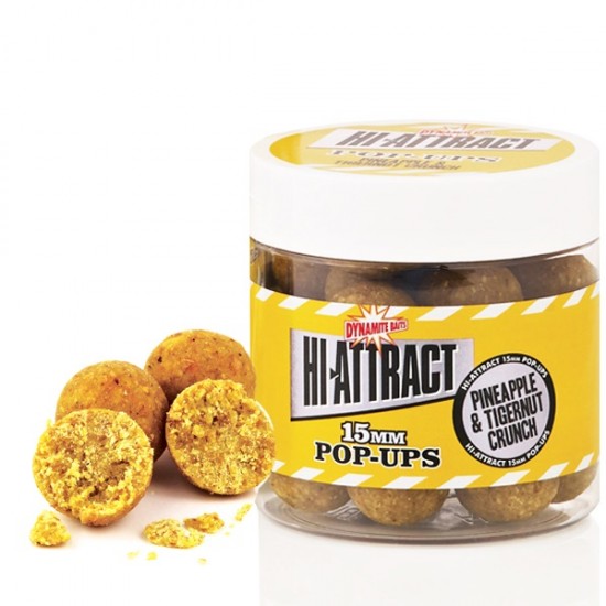 Boiles Pop-up Dynamite Bait Pineapple e Tigernut 15 mm