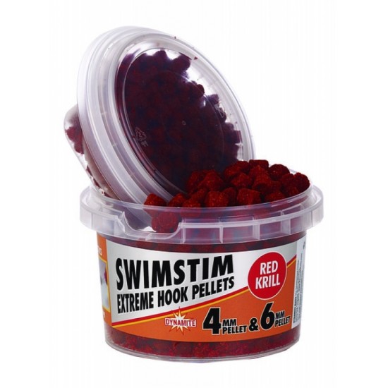 Pellet Dynamite bait swim stim extreme hook red krill 4-6 mm Pellet Dynamite bait swim stim extreme hook red krill 4-6 mm