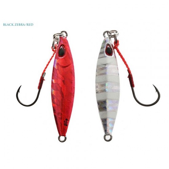 JIG STORM GOMOKU KOIKA 100 GR COL BLACK ZEBRA / RED JIG STORM GOMOKU KOIKA 100 GR COL BLACK ZEBRA / RED